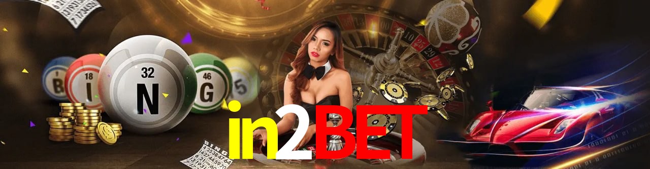 Interface moderna da plataforma in2bet